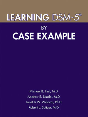 cover image of Learning DSM-5&#174; by Case Example